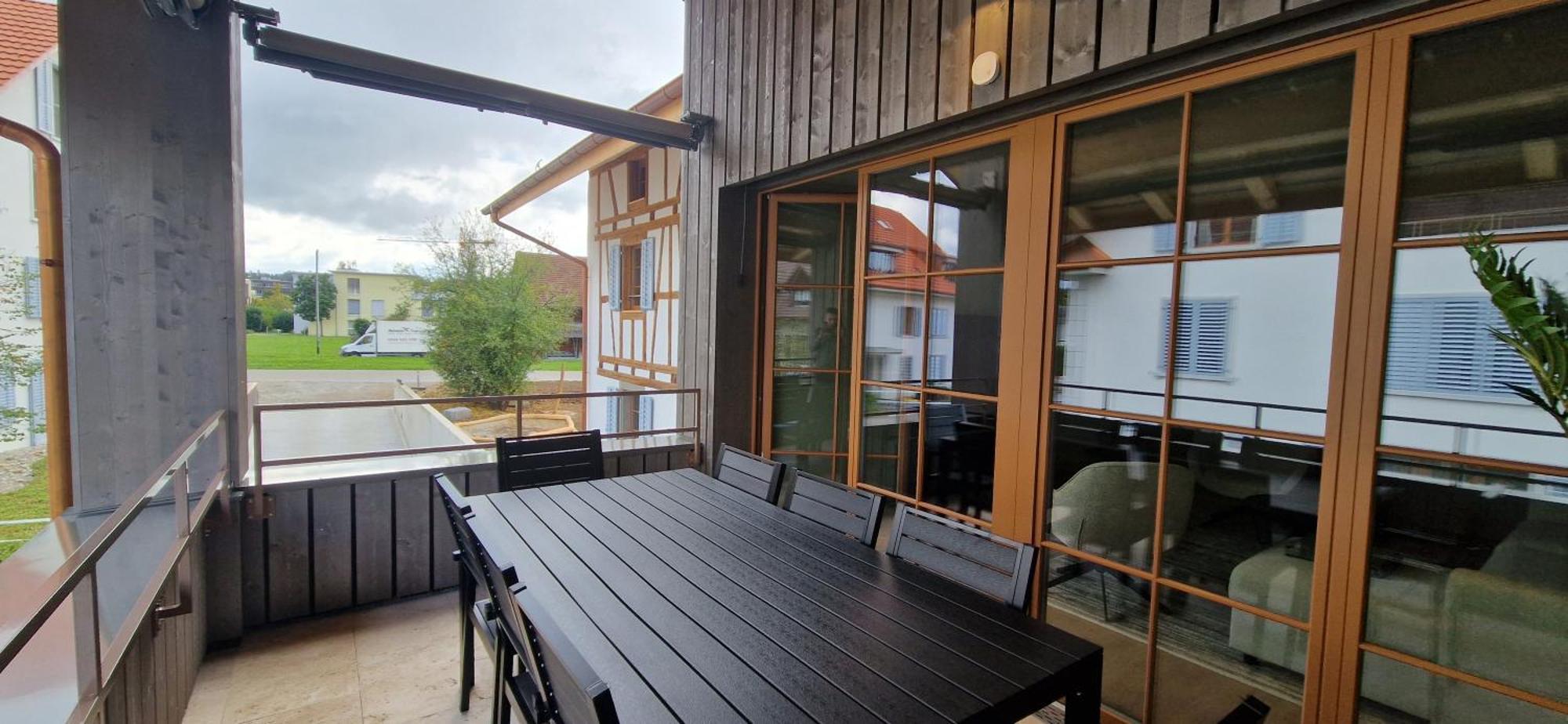 Apartment Visionary Hospitality Bassersdorf, Zuerich - Premium In Swiss Style With Free Parking, Washer, Kitchen, Terrace, Vaulted Cellar Event Room, 15' & Airport