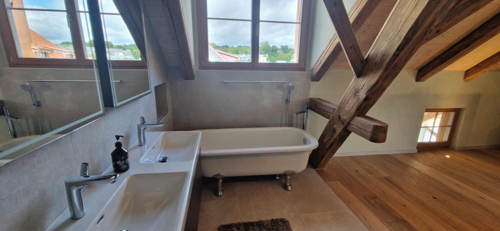 Visionary Hospitality Bassersdorf, Zuerich - Premium In Swiss Style With Free Parking, Washer, Kitchen, Terrace, Vaulted Cellar Event Room, 15' & Airport